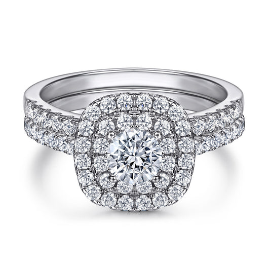 Ring Set - Sterling Silver Stacking Zircon