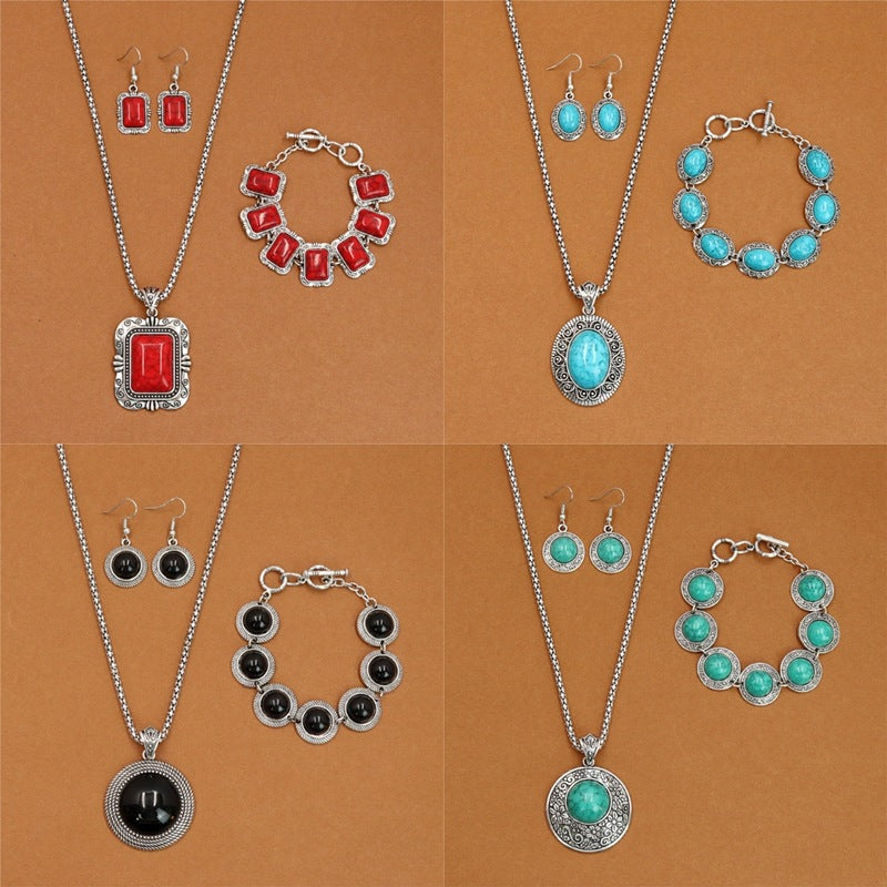 Bohemian Turquoise Necklace