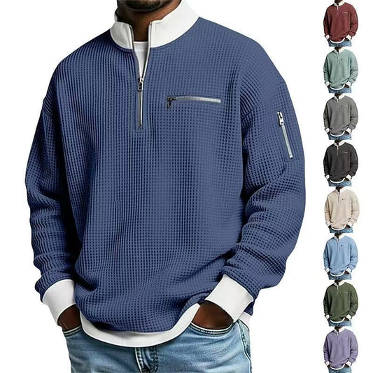 Zip-Up Sweatshirt - Long-Sleeve
