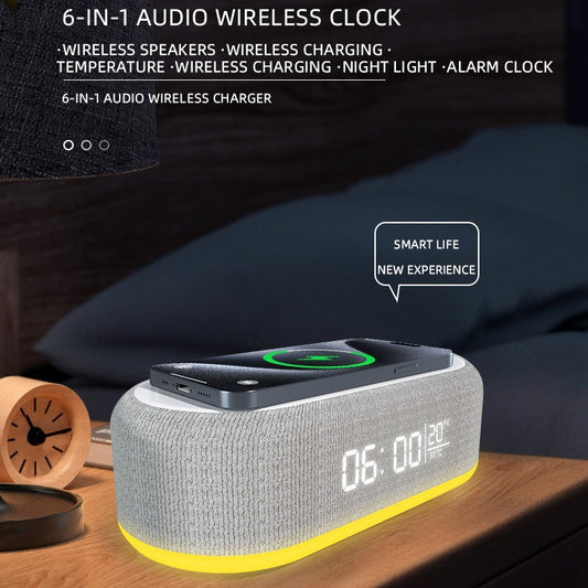 Colorful Speaker And Six-in-one Wireless Chargermultifunctional