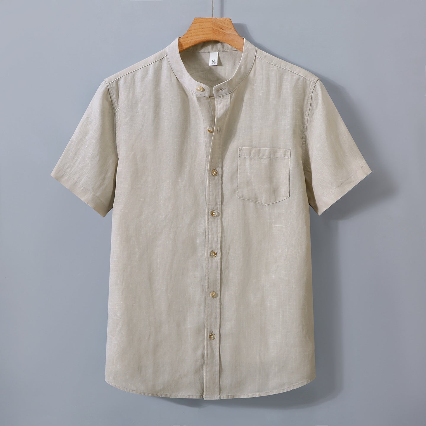 High-End Tencel Linen Mens Shirt