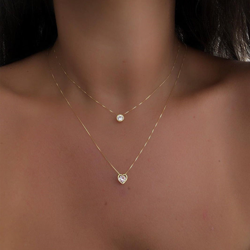 Women's Vintage Waterdrop Pendant Clavicle Chain