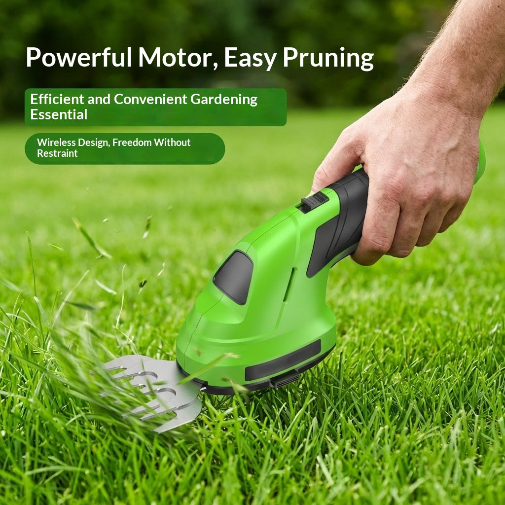 Handheld Hedge Trimmer and Compact Pruning Tool
