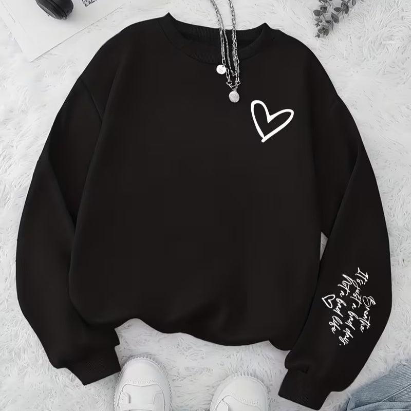 Women's Round-Neck Sweatshirt