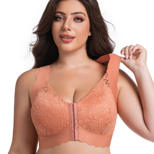 Front-closure Wireless Plus-size Foreign-trade Lingerie