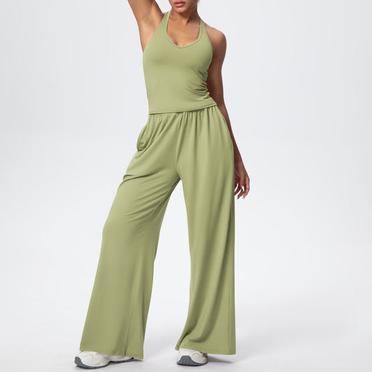 Yoga Wear with Brushed Quick-Drying Breathable Fabric