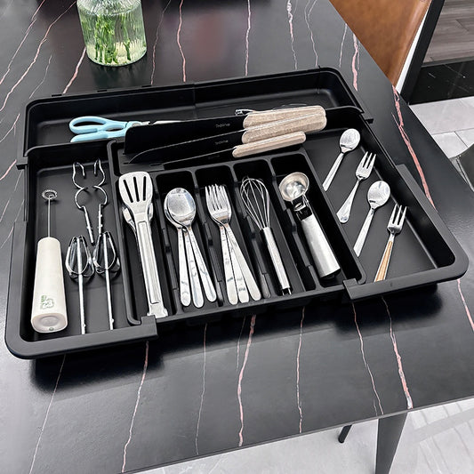 Cutlery Storage Box with Kitchen Compartments